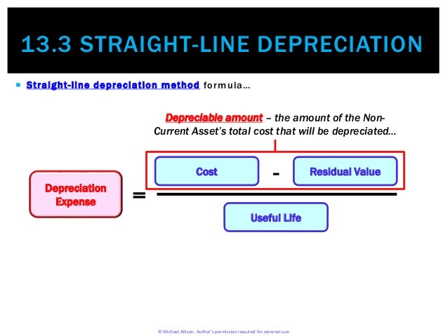 straight line depreciation is a typical example of a