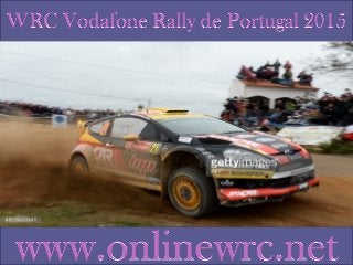 watch wrc Vodafone Rally de Portugal race live streaming