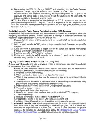 13.3 written transitional living plan | PDF