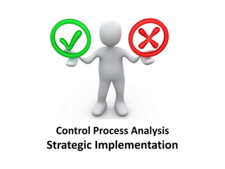 Control Process Analysis
Strategic Implementation
 