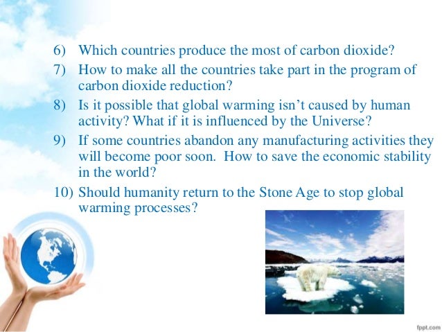 a research report on the effects of global warming