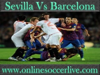 watch Barcelona vs Sevilla