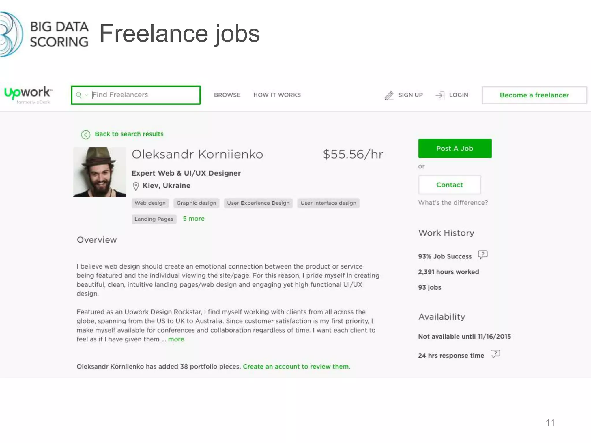 Freelance jobs
11