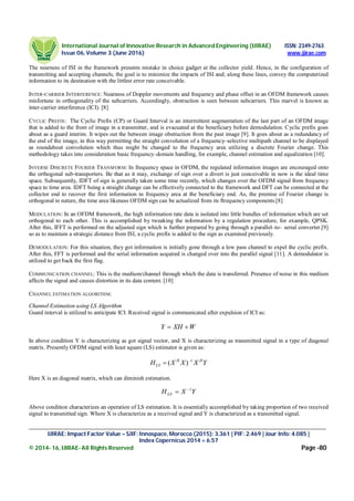 Performance Analysis of OFDM system using LS, MMSE and Less Complex ...