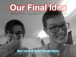 Final Thriller Idea Presentation | PPT