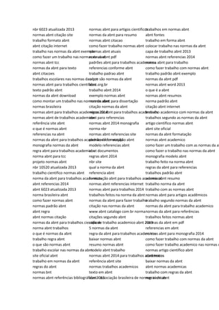 nbr 6023 atualizada 2013
normas abnt citação site
trabalho formato abnt
abnt citação internet
trabalho nas normas da abnt exemplo
como fazer um trabalho nas normas da abnt
normas abnt tcc
normas da abnt para texto
abnt citacoes
trabalhos escolares nas normas da abnt
normas abnt para trabalhos cientificos
texto padrão abnt
normas da abnt download
como montar um trabalho nas normas da abnt
normas brasileira
normas abnt para trabalhos academicos 2014
normas abnt de trabalhos academicos
referência site abnt
o que é normas abnt
referencias na abnt
normas da abnt para trabalhos academicos formatação
monografia normas da abnt
regra abnt para trabalhos academicos
norma abnt para tcc
projeto normas abnt
nbr 10520 atualizada 2013
trabalho cientifico normas abnt
norma da abnt para trabalhos academicos
abnt referencias 2014
abnt 6023 atualizada 2013
norma brasileira abnt
como fazer normas abnt
normas padrão abnt
abnt regra
abnt normas citação
normas da abnt para trabalhos científicos
norma abnt trabalhos
o que é normas da abnt
trabalho regra abnt
o que são normas abnt
trabalho escolar nas normas da abnt
site oficial abnt
trabalho em normas da abnt
regras do abnt
normas bnt
normas abnt referências bibliográficas 2013
normas abnt para artigos cientificos
normas da abnt para resumo
normas abnt citacao
como fazer trabalho normas abnt
normas abnt atuais
normas abnt pdf
padrões abnt para trabalhos academicos
referencias conforme abnt
trabalho padrao abnt
o que são normas da abnt
abnt.org.br
trabalho abnt 2014
exemplo normas abnt
normas abnt para dissertação
citação normas da abnt
regras da abnt para trabalhos academicos
abnt para referencias
normas abnt 2014 monografia
norma nbr
normas abnt referencias site
padrão de formatação abnt
modelo referencias abnt
abnt documentos
regras abnt 2014
nbr site
qual a norma da abnt
referencia abnt
formatação abnt para trabalhos academicos
normas abnt referencias internet
normas abnt para trabalhos 2014
trabalhos feitos na norma da abnt
normas da abnt para fazer trabalho
citação nas normas da abnt
www abnt catalogo com br norma
citações segundo abnt
capa de trabalho academico abnt 2013
5 normas da abnt
regra da abnt para trabalhos academicos
baixar normas abnt
resumo normas abnt
modelo abnt trabalho
normas abnt 2014 para trabalhos academicos
referência abnt site
normas trabalhos academicos
texto em abnt
abnt - associação brasileira de normas técnicas
trabalhos em normas abnt
abnt fontes
trabalho em forma abnt
colocar trabalho nas normas da abnt
capa de trabalho abnt 2013
normas abnt referencias 2014
norma abnt para trabalho
como fazer trabalho com normas abnt
trabalho padrão abnt exemplo
normas da abnt pdf
normas abnt word 2013
o que é a abnt
normas abnt resumos
norma padrão abnt
citação abnt internet
trabalho academico com normas da abnt
trabalhos segundo as normas da abnt
artigo científico normas abnt
abnt site oficial
normas da abnt formatação
normas abnt academico
como fazer um trabalho com as normas da ab
como fazer o trabalho nas normas da abnt
monografia modelo abnt
trabalho feito na norma abnt
regras da abnt para referencias
trabalhos padrão abnt
normas abnt resumo
trabalho norma da abnt
trabalho com as normas abnt
normas abnt para artigos acadêmicos
trabalho segundo normas da abnt
normas da abnt para trabalho academico
normas da abnt para referências
trabalhos feitos normas abnt
normas da abnt em pdf
referencias em abnt
normas abnt para monografia 2014
como fazer trabalho com normas da abnt
como fazer trabalho academico nas normas d
normas artigo científico abnt
abnt textos
baixar normas da abnt
abnt normas academicas
trabalho com regras da abnt
regras de abnt
 