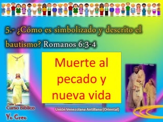Muerte al
pecado y
nueva vida
