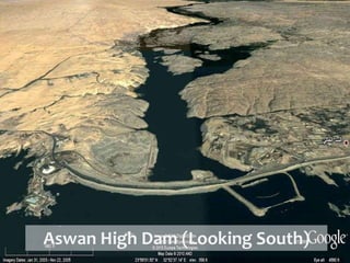 Aswan High Dam (Looking South)
 