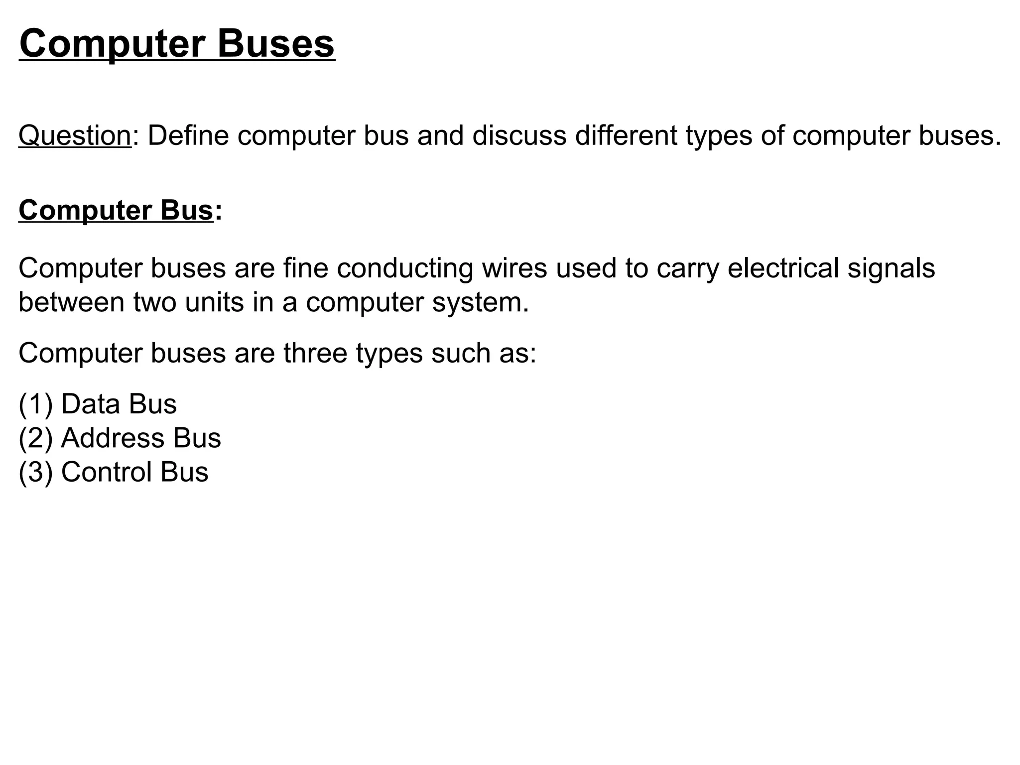13.computer buses | PPT