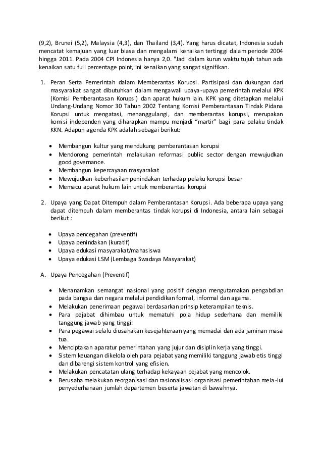 Be Gcg Annisa Nurlestari Hapzi Ali Fraud Dan Corruption Universit