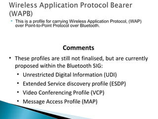 13.spp and secondary bluetooth profile | PPT