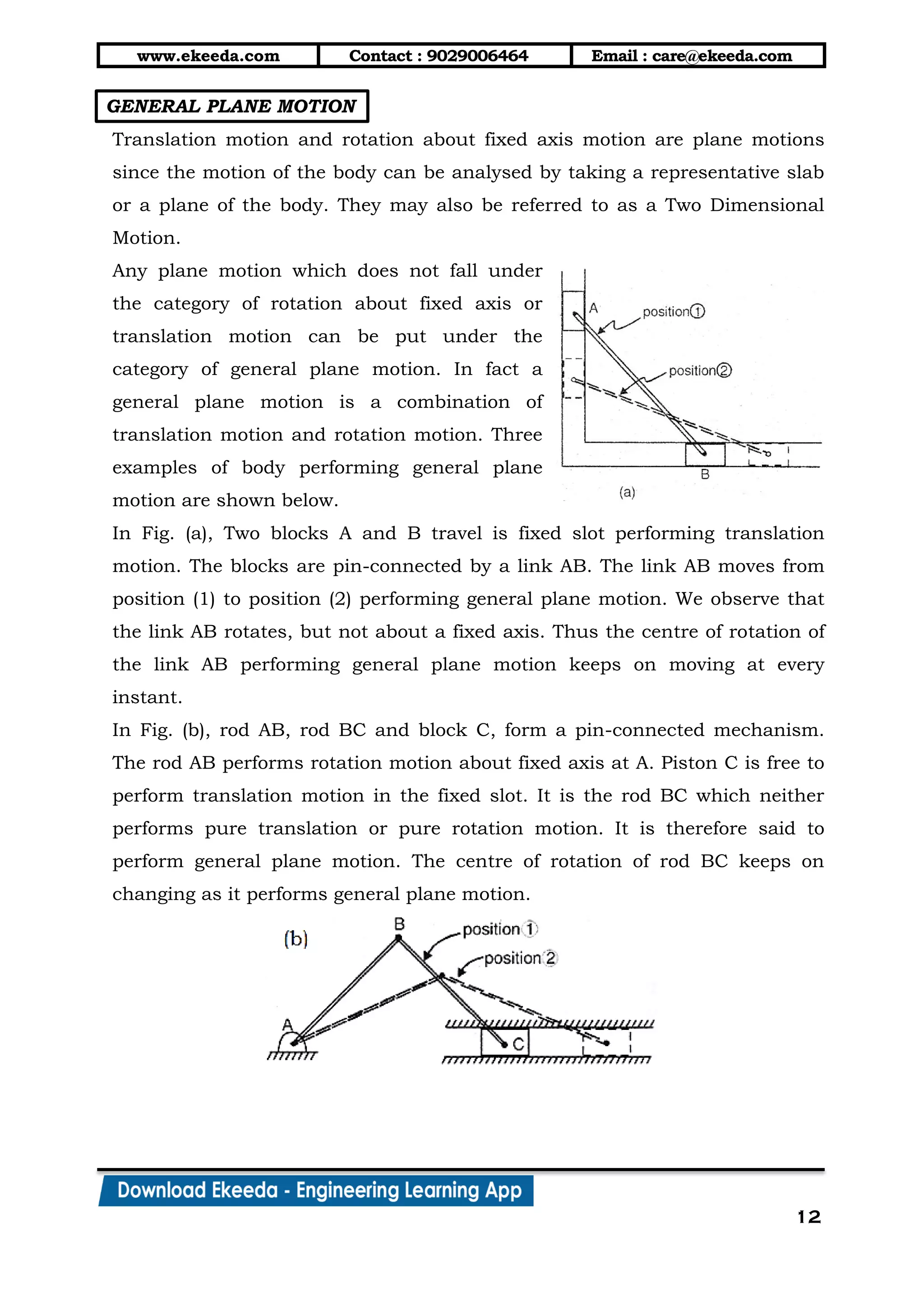 13. kinematics of rigid bodies | PDF
