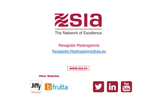 WWW.SIA.EU
Other Websites
Panagiotis Mastrogiannis
Panagiotis.Mastrogiannis@sia.eu
 