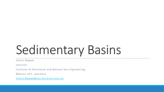 Sedimentary Basins
 