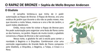 Calaméo - Guião de leitura - O rapaz de bronze de Sophia de Mello