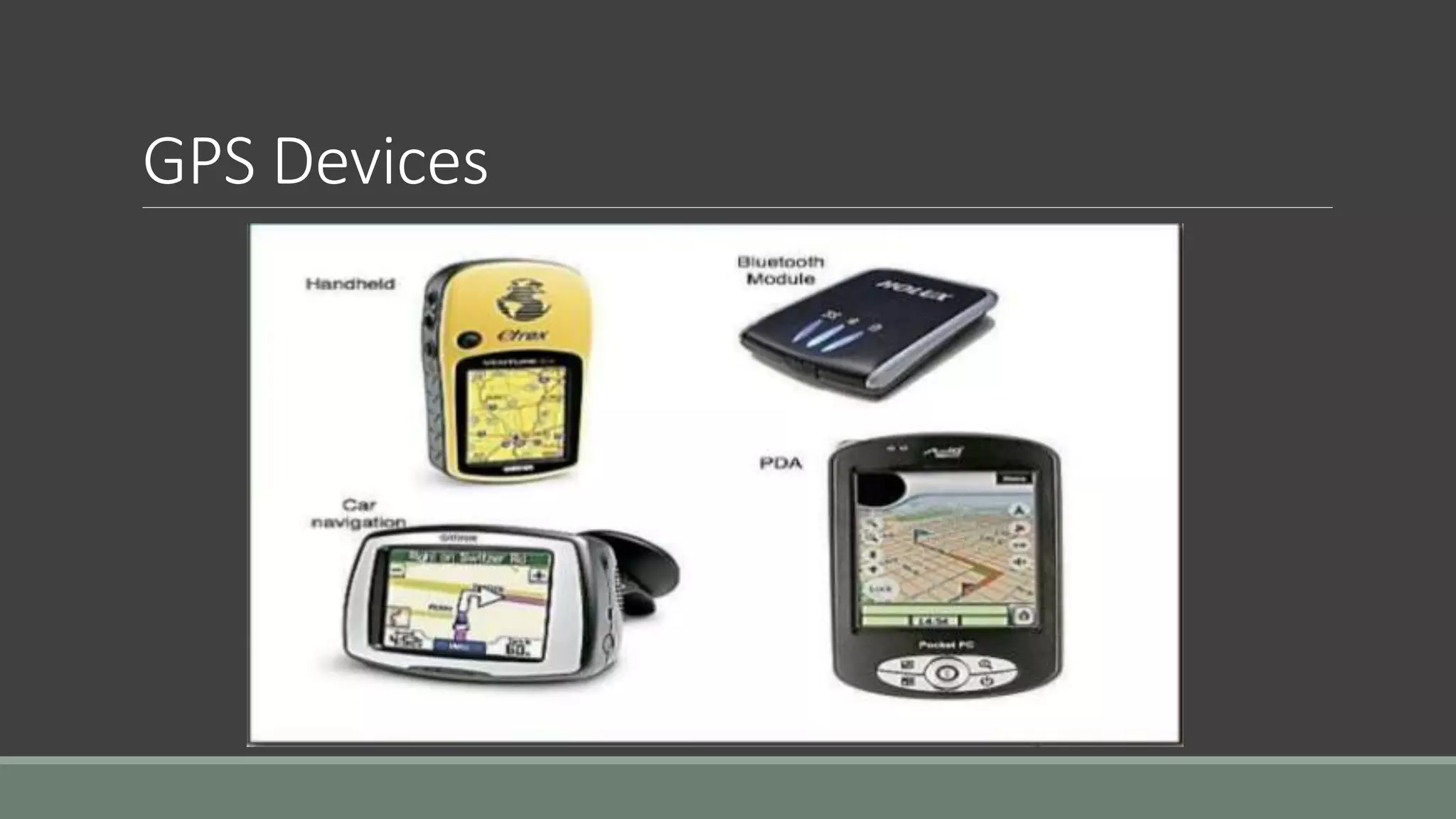 GPS Devices
 
