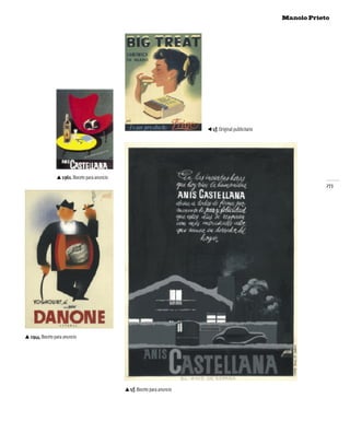 273
Manolo Prieto
 s/f. Original publicitario
 s/f. Boceto para anuncio
 1944. Boceto para anuncio
 1961. Boceto para anuncio
 