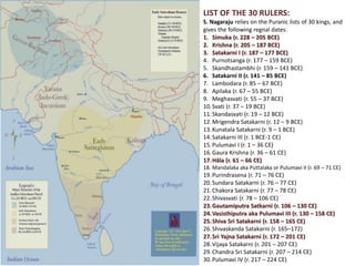 Satavahana Dynasty PPT