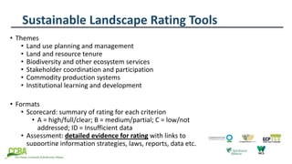 The State of Jurisdictional Sustainability: Synthesis for Practitioners and Policymakers