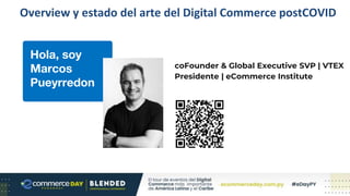 Overview y estado del arte del Digital Commerce postCOVID
Hola, soy
Marcos
Pueyrredon
coFounder & Global Executive SVP | VTEX
Presidente | eCommerce Institute
 