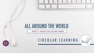 ALL AROUND THE WORLD
PRACTICE 13 - TRAVELLING, PLACES, AND LIVING STANDARDS
C1
 