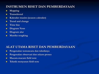 13. Penelitian dan pengabdian Kepada Masyarakat (PAR).ppt