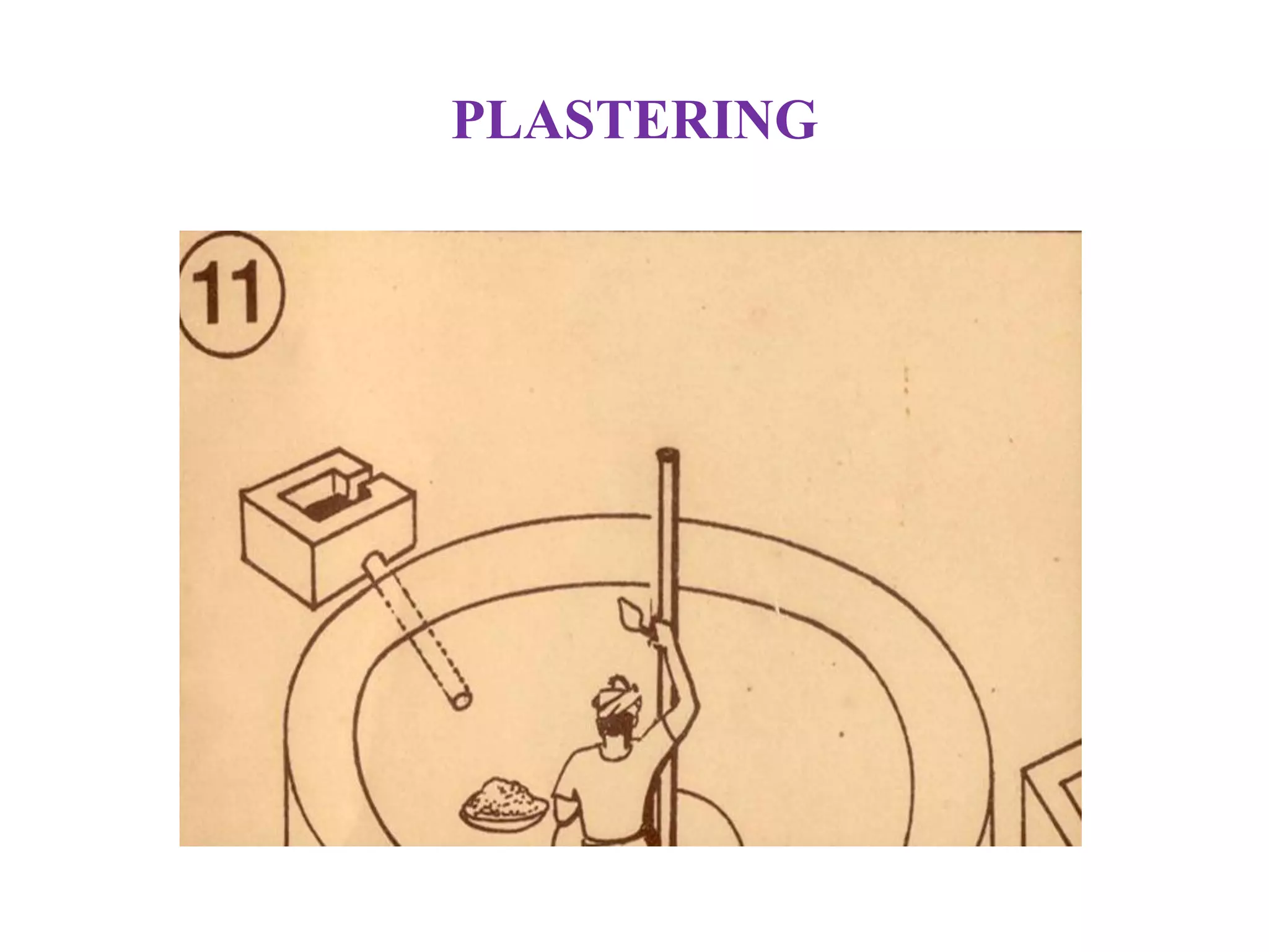 PLASTERING