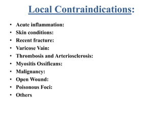 gabapentin massage contraindications