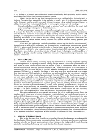 Quantum transfer learning for image classification | PDF