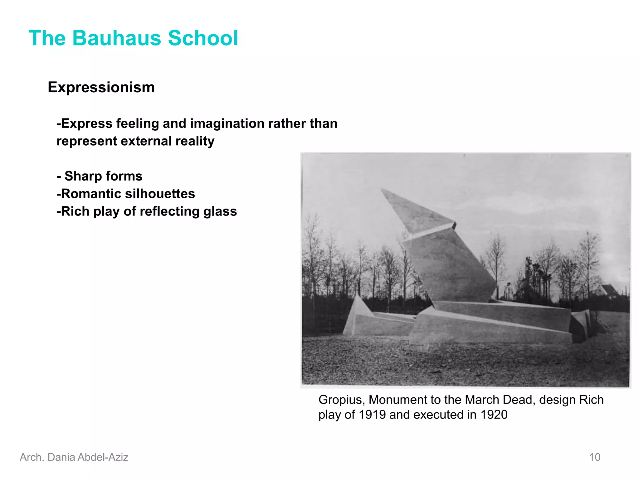 history of contemporary architecture - 13.-The-Bauhaus-School(1).ppt