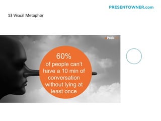 13 Visual Metaphor
PRESENTOWNER.com
 