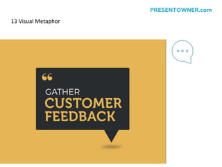 13 Visual Metaphor
PRESENTOWNER.com
 