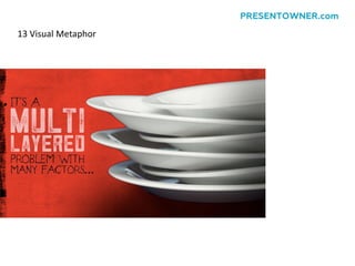 13 Visual Metaphor
PRESENTOWNER.com
 