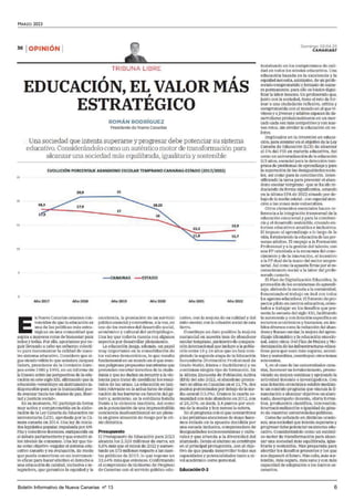 MARZO 2023
Boletín Informativo de Nueva Canarias nº 13 6
https://lectura.kiosk
 