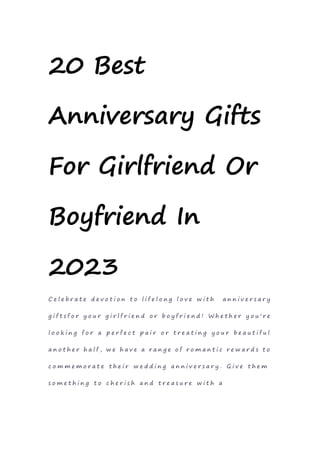  1 Year Anniversary Gifs for Boyfriend Girlfriend