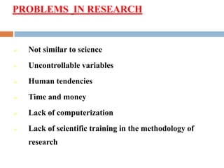 Introduction to RESEARCH Methodology | PPTX