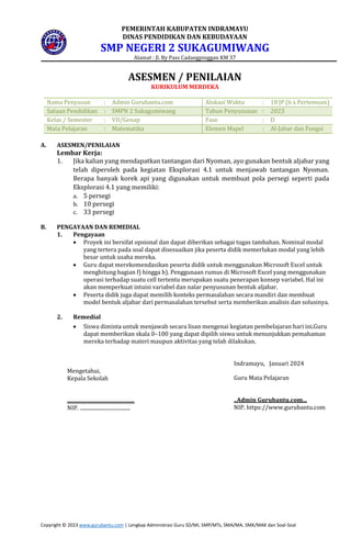 13. Modul Ajar Matematika Kls 7 Sem 2 - Bab IV.docx