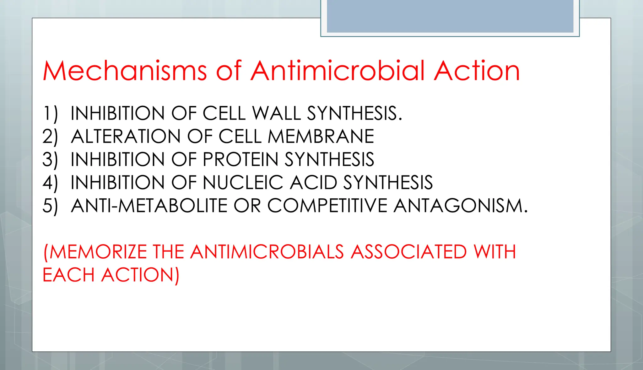 Antibiotics, short notes on antibiotics... | PDF