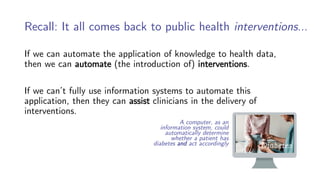 Principles of Health Informatics: Clinical decision support systems | PDF