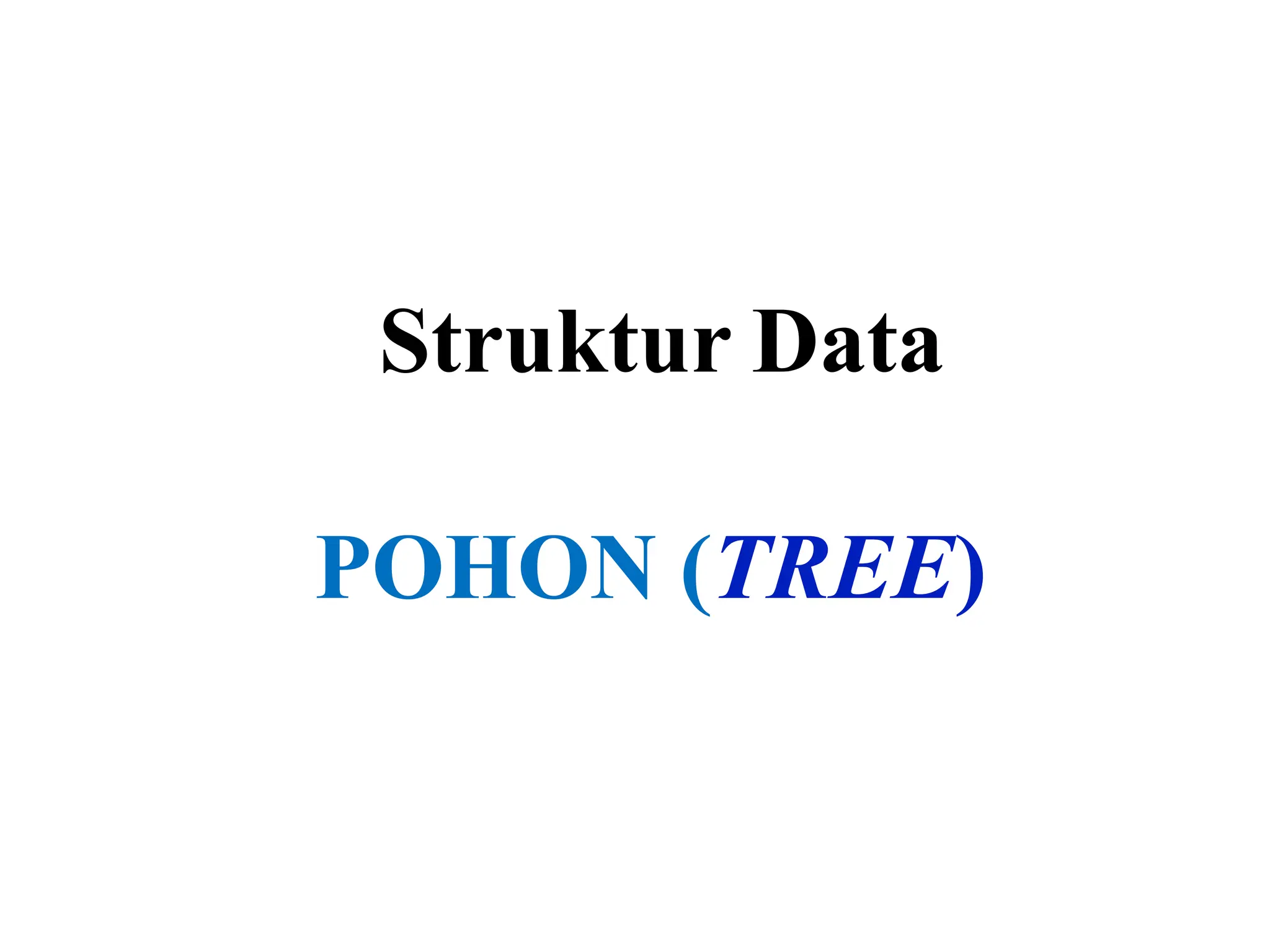power point struktur data tree atau pohon | PPTX