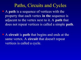 Graphs, terminologies types and circuits .ppt