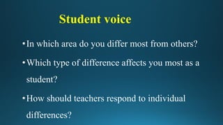 Individual Student Differences 13. Individual differences and the types of differences.pdf