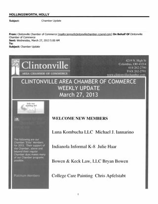 13.3.27 clintonville area chamber of commerce   it can wait