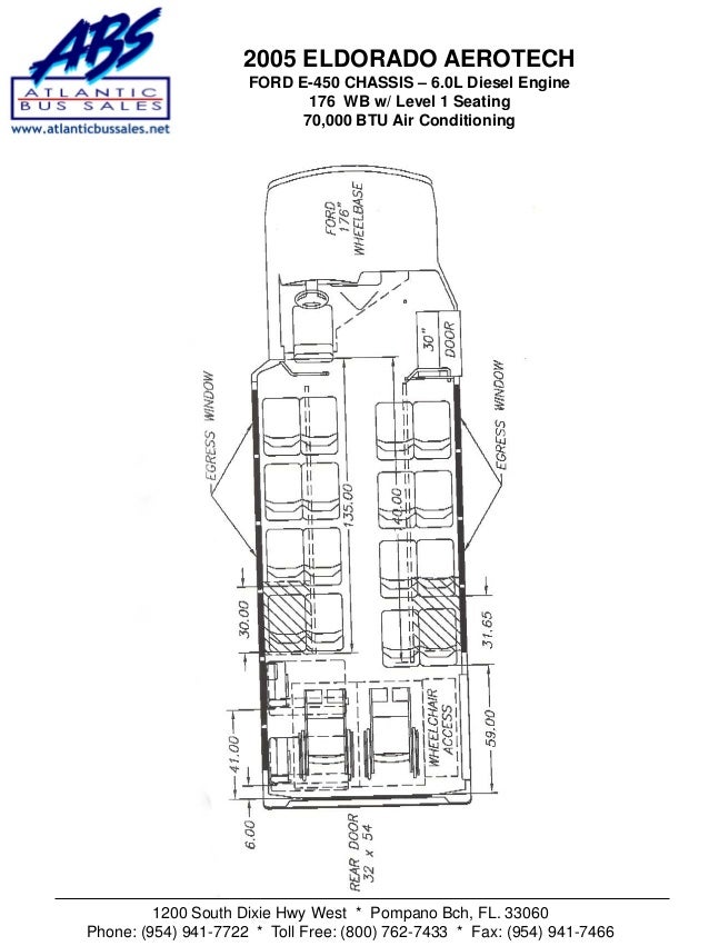 Eldorado Aerotech 2005 16 Passenger Bus Atlantic Bus Sales
