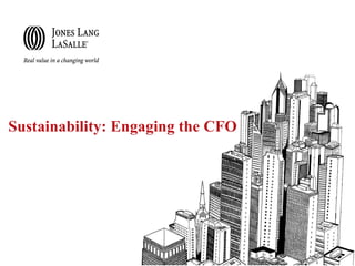 Sustainability: Engaging the CFO
 