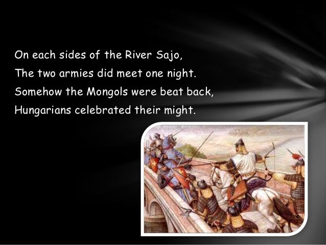 Lesson 13 PBA Ballad The Battle of Mohi