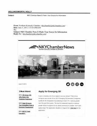13.6.5 nky chamber news   it can wait