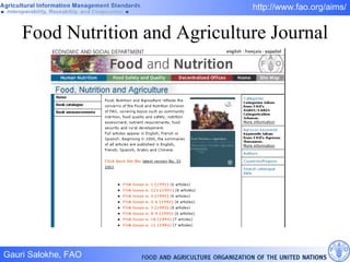 Food Nutrition and Agriculture Journal 