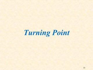 33
Turning Point
 