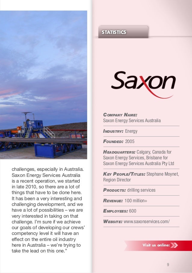 Saxon Energy Services